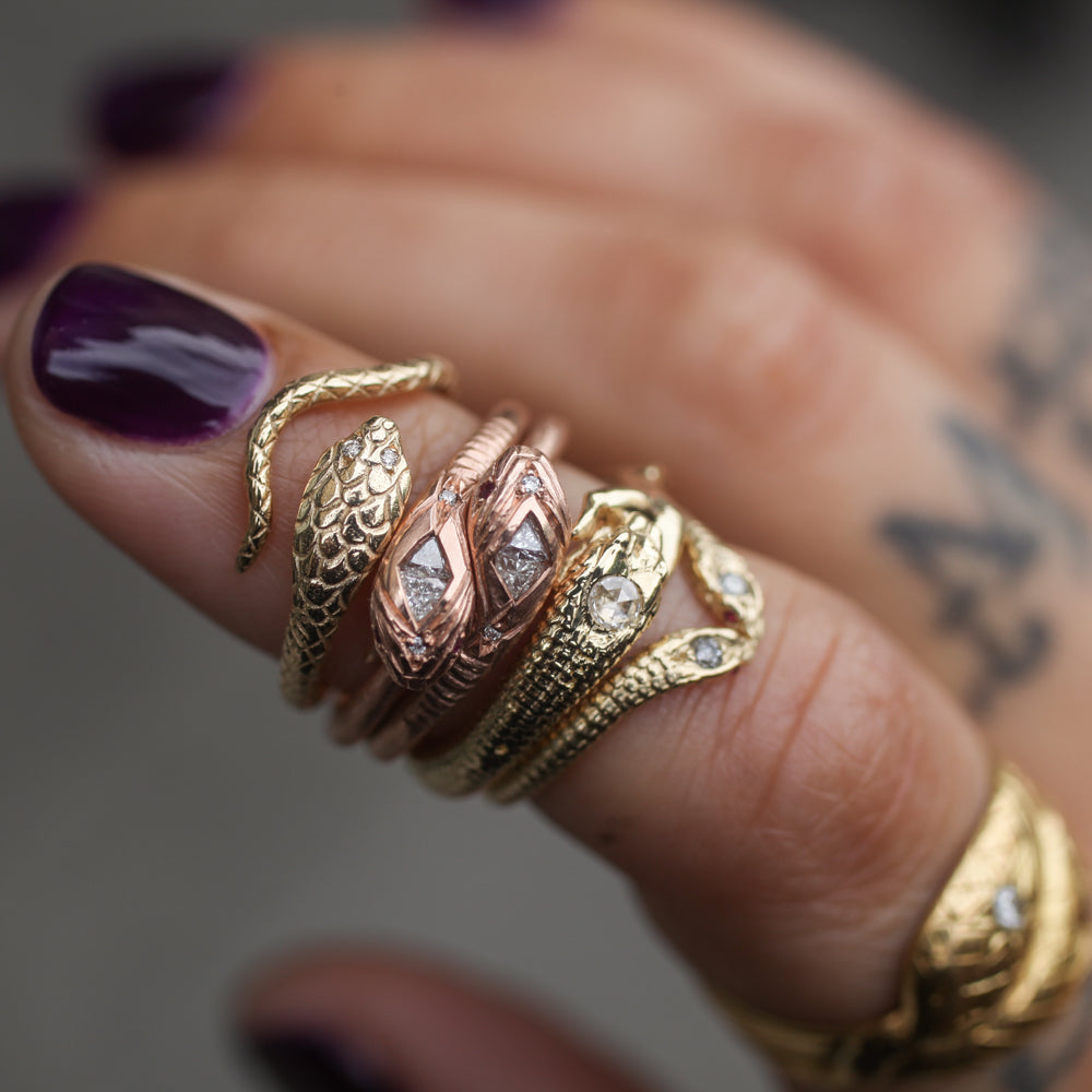 Coiled Cobra Ring