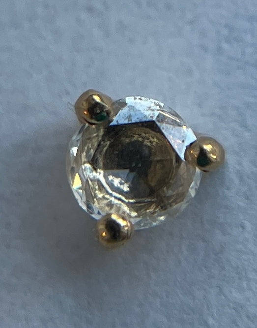 3 Prong Round - Colored (3mm)