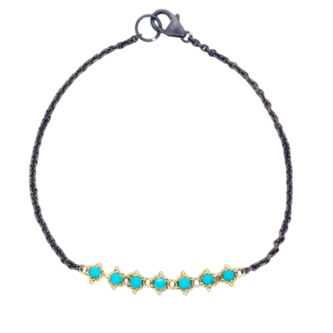 Textile Contrast Bracelet