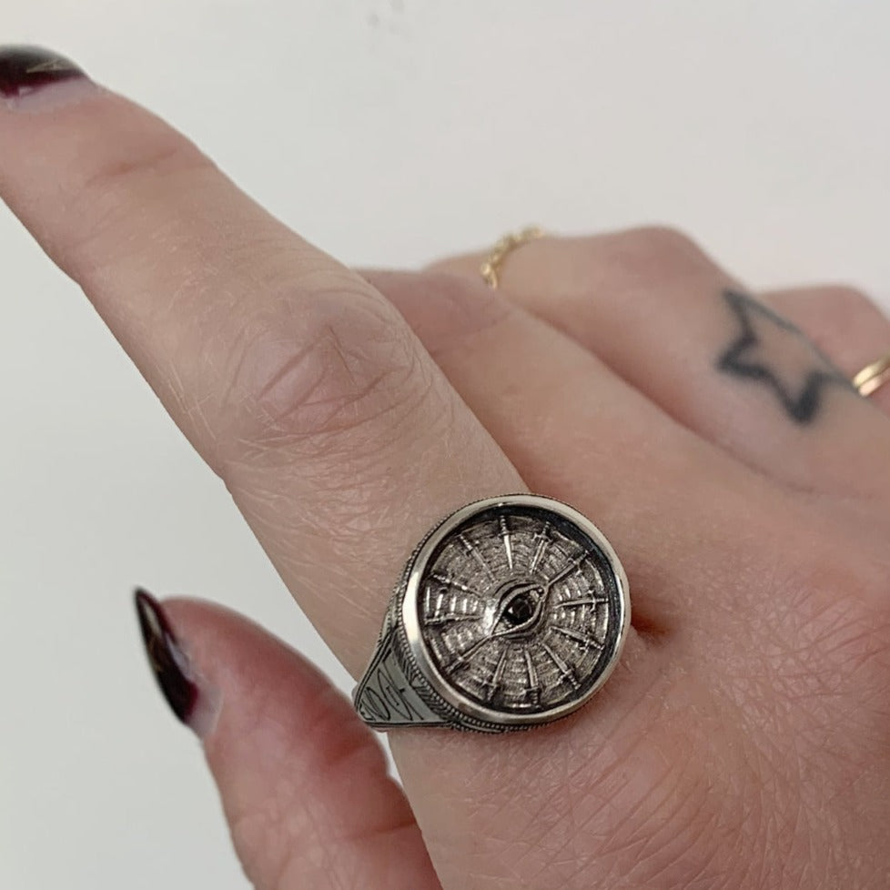 End of Reason Signet Ring