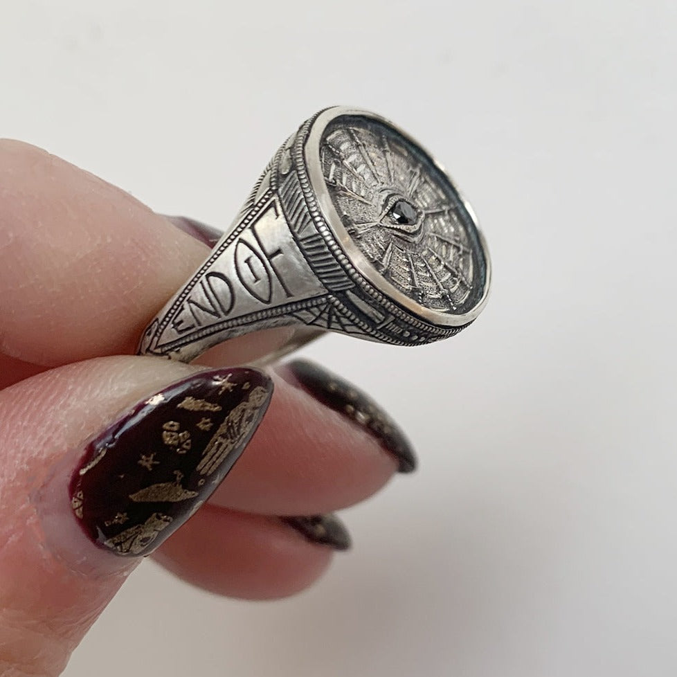 End of Reason Signet Ring