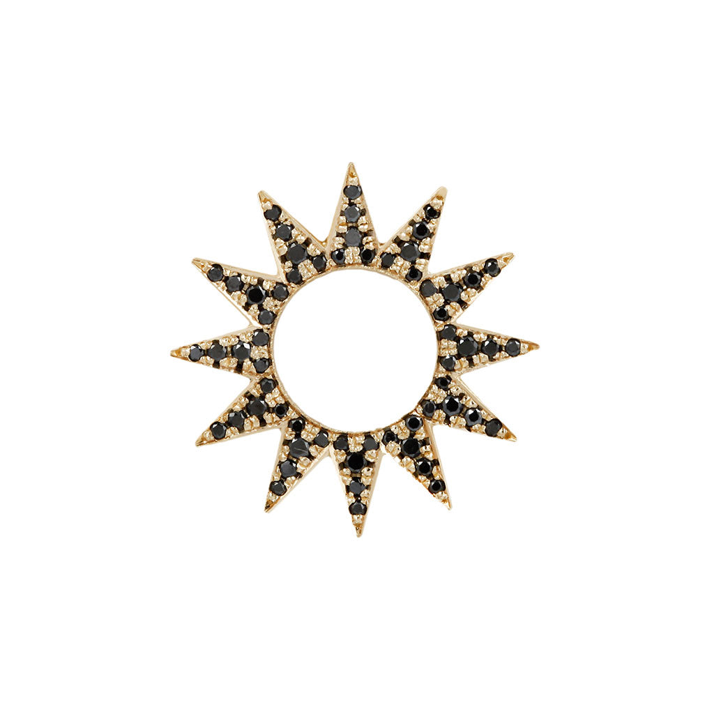 Mini Spur Charm - Black Diamond