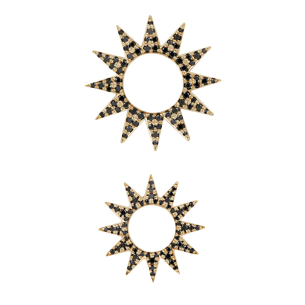 black diamond spur charm
