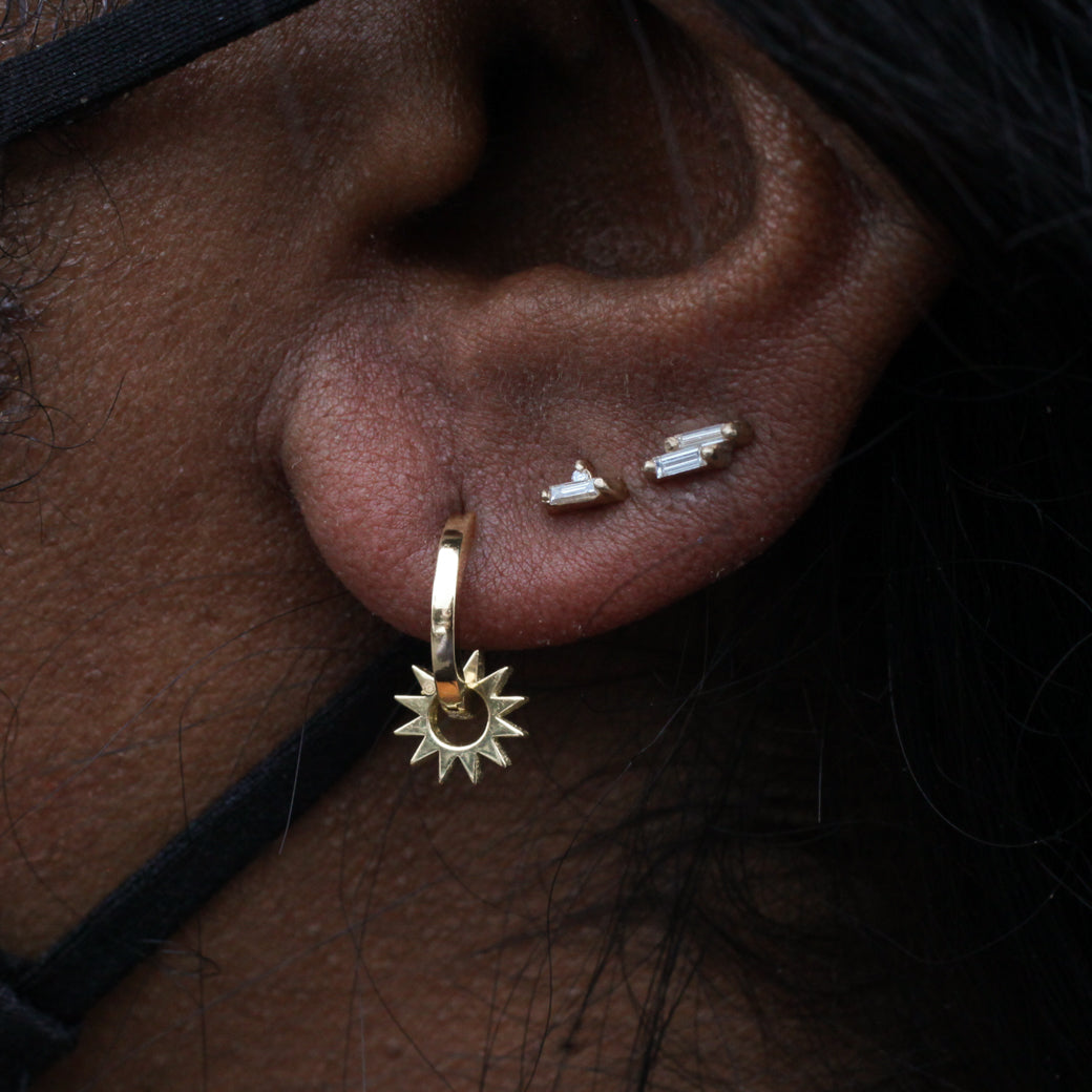 Indira Stud - Colored Gems