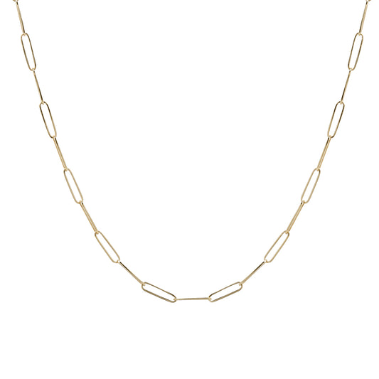 logger's necklace in 14k yellow gold by fiat lux sf