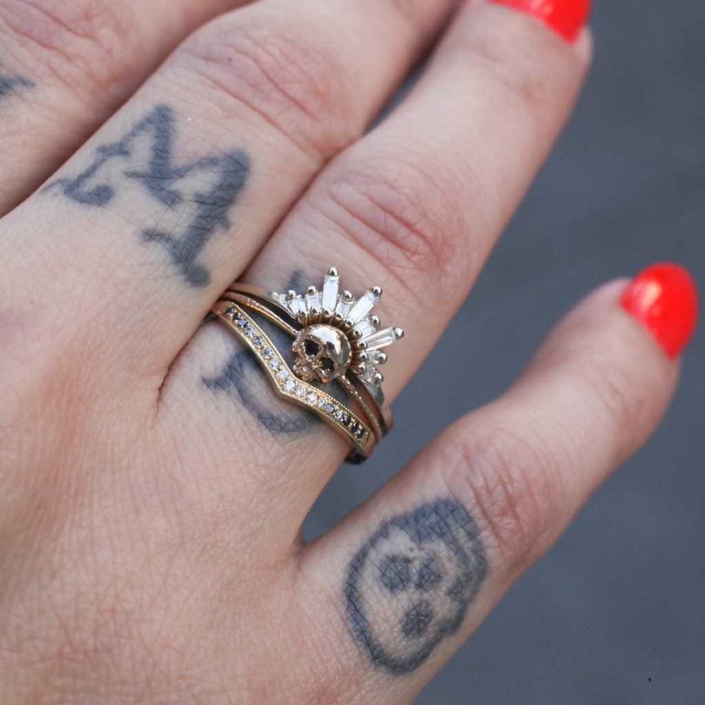 Hazeline Ring - Diamond Pavé