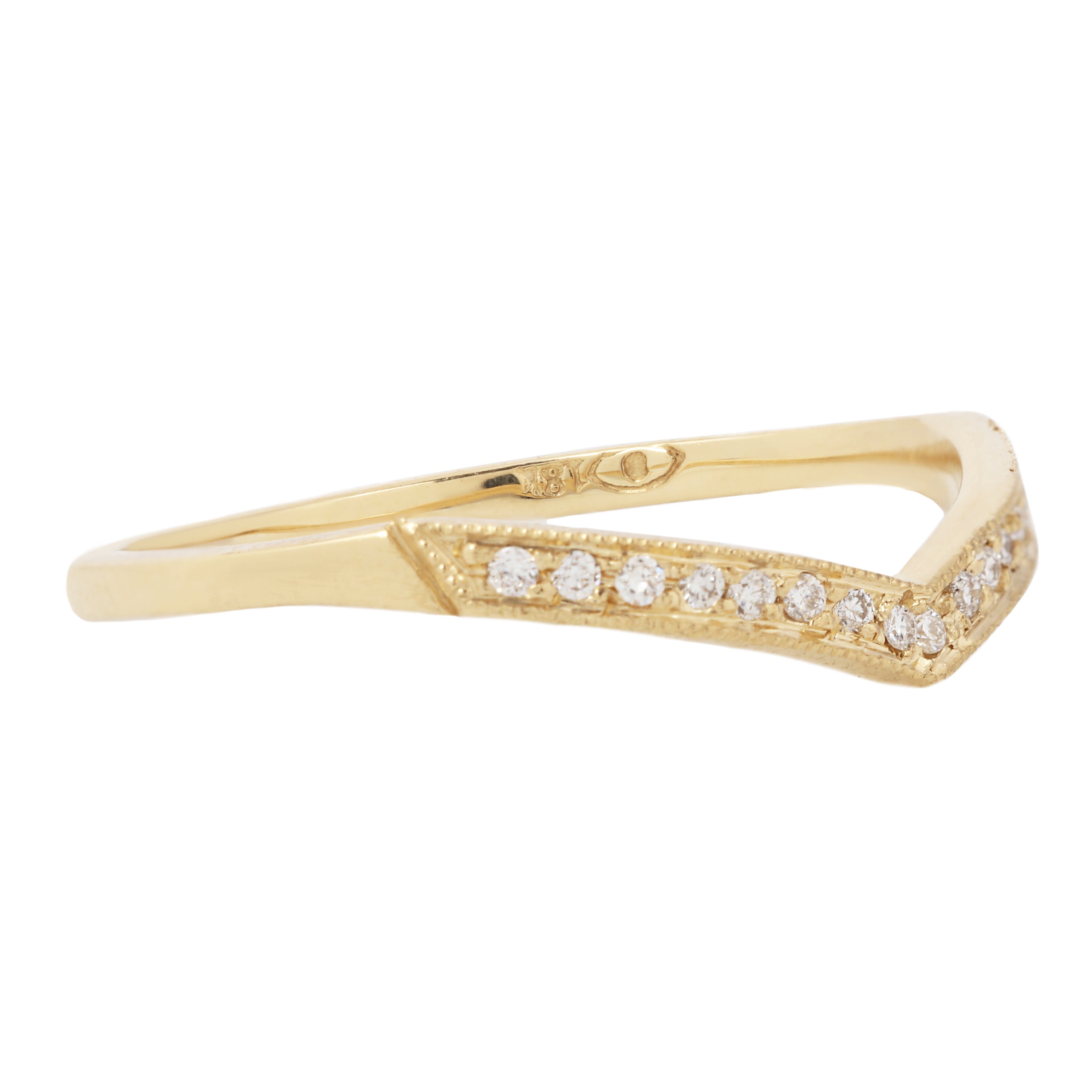 Hazeline Ring - Diamond Pavé