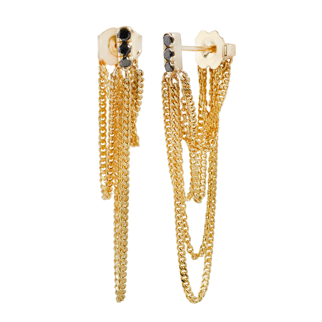 Chandelier Stud - Pavé