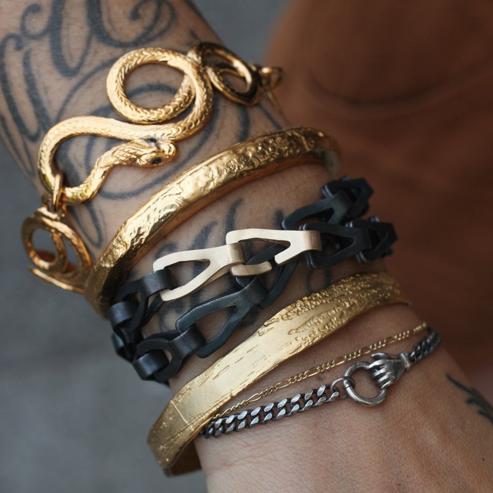 Sash & Gold Necklace
