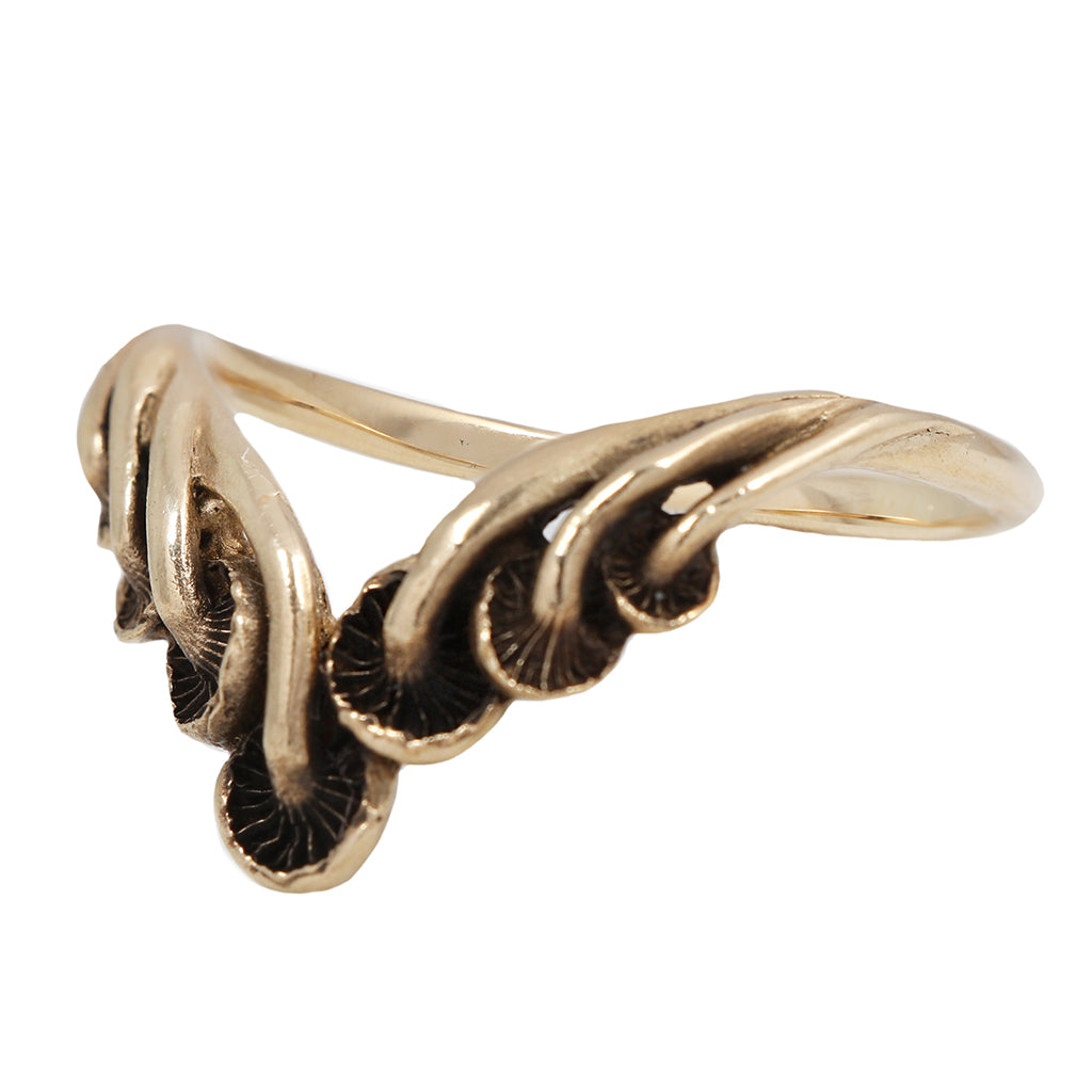 Mushroom Crown Ring