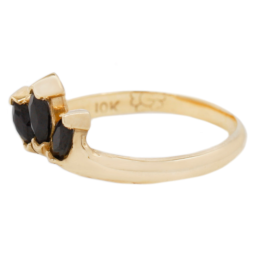 Crown Ring - Black Onyx