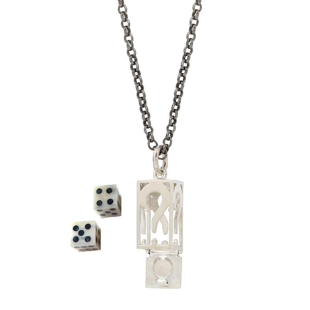 The Uncertainty Tie Necklace