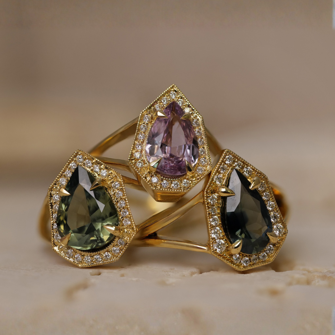 Baby Grande Phoebe - Teal Green Sapphire (2.05ct)