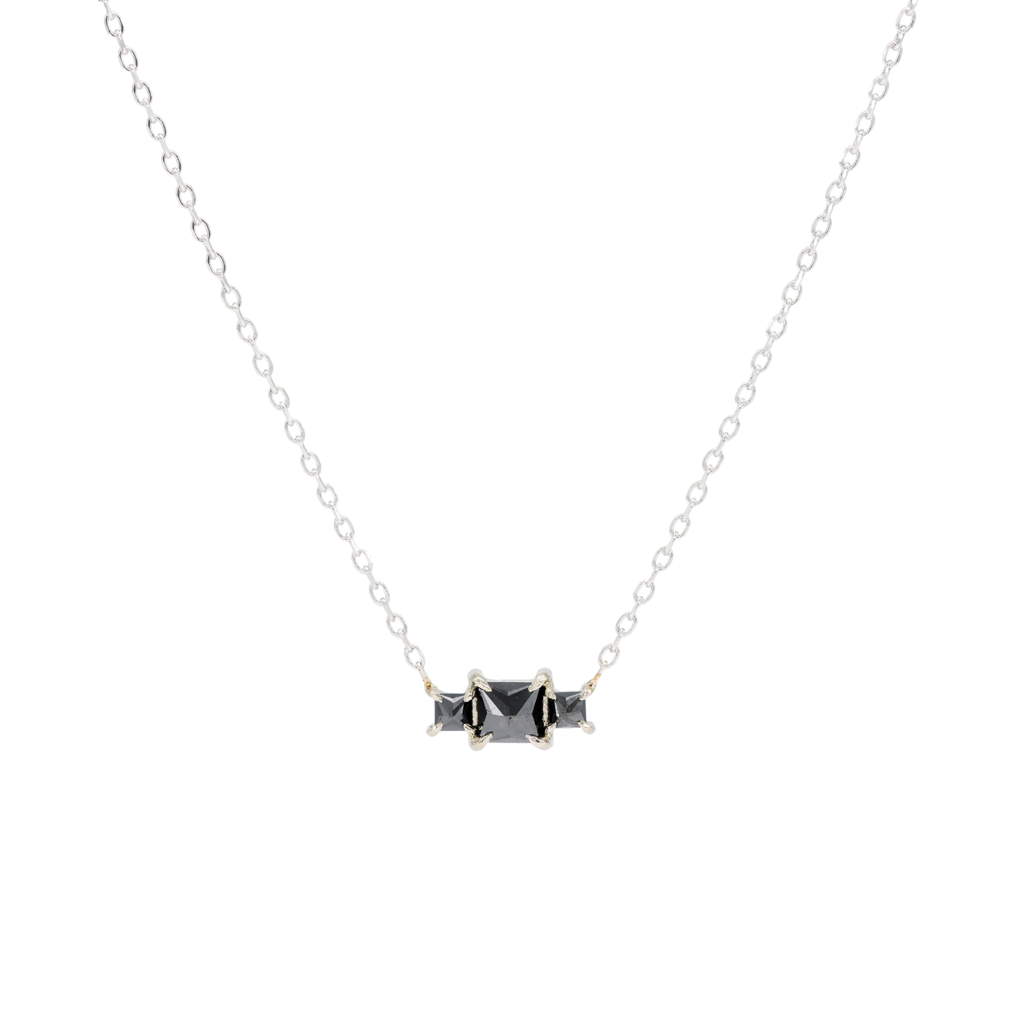 Grande Temple Necklace - Black Diamond