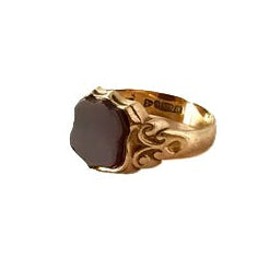 Antique Carnelian Ring - Chester 1906 (Vintage)