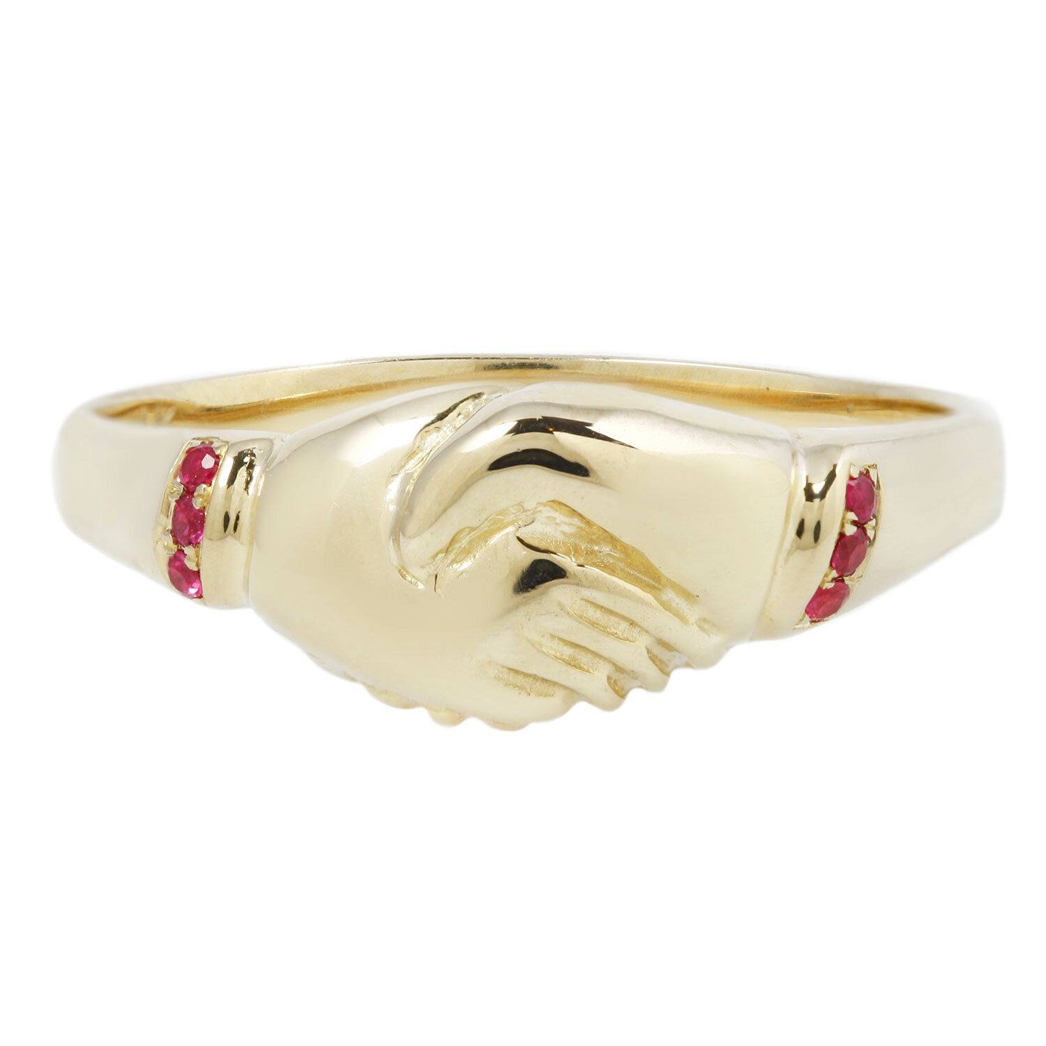 Lovesome Cuffs Ring - Pavé