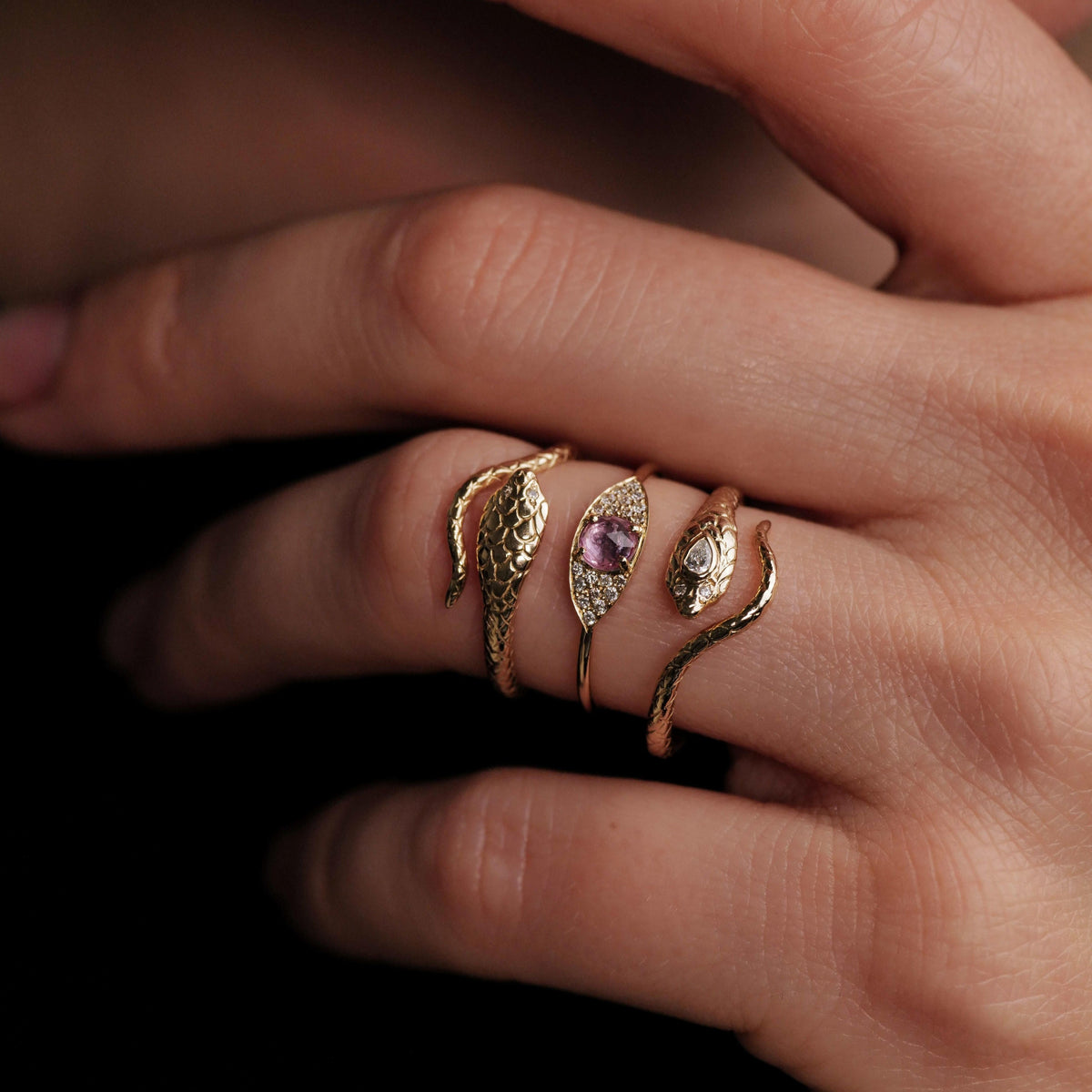 Coiled Cobra Ring - Classic