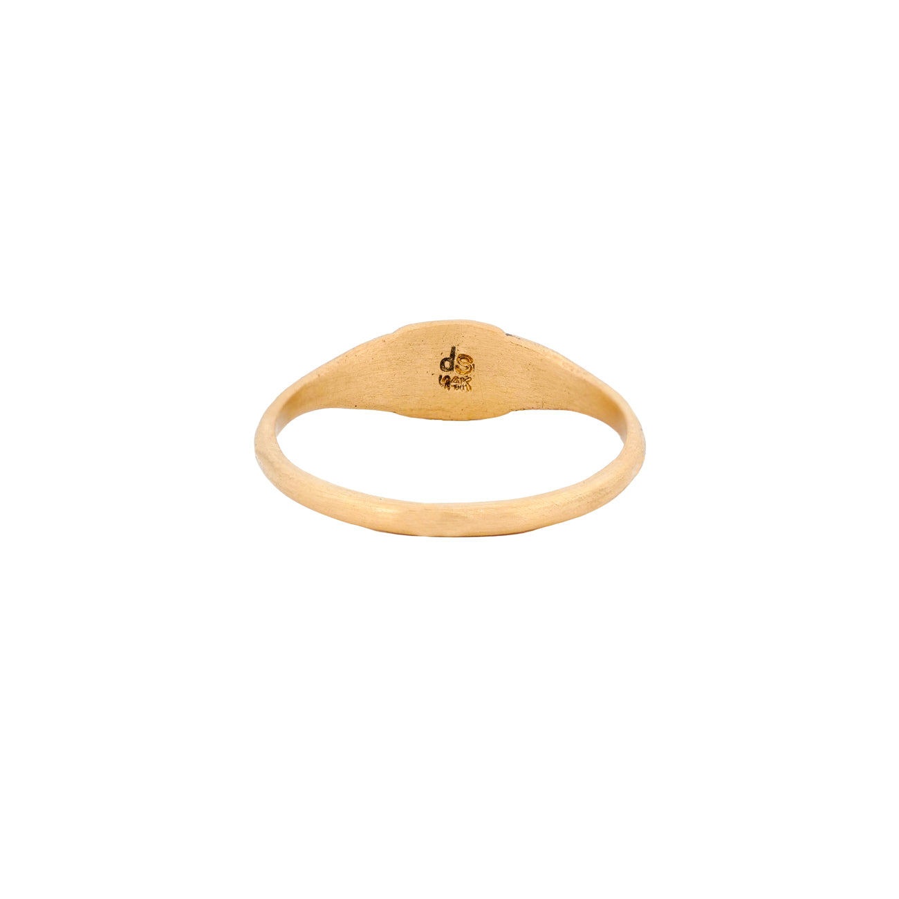 Littlest Letter Pinky Ring