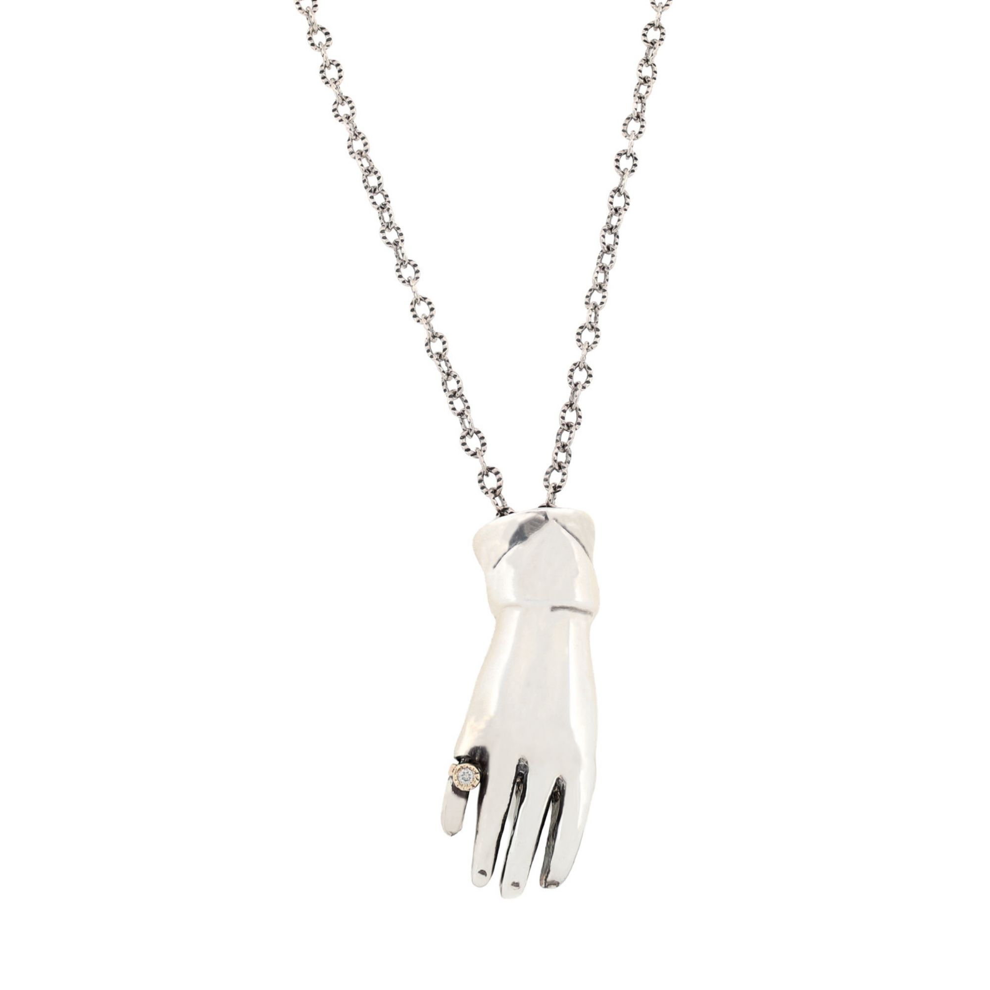 The Rakish Hand Necklace