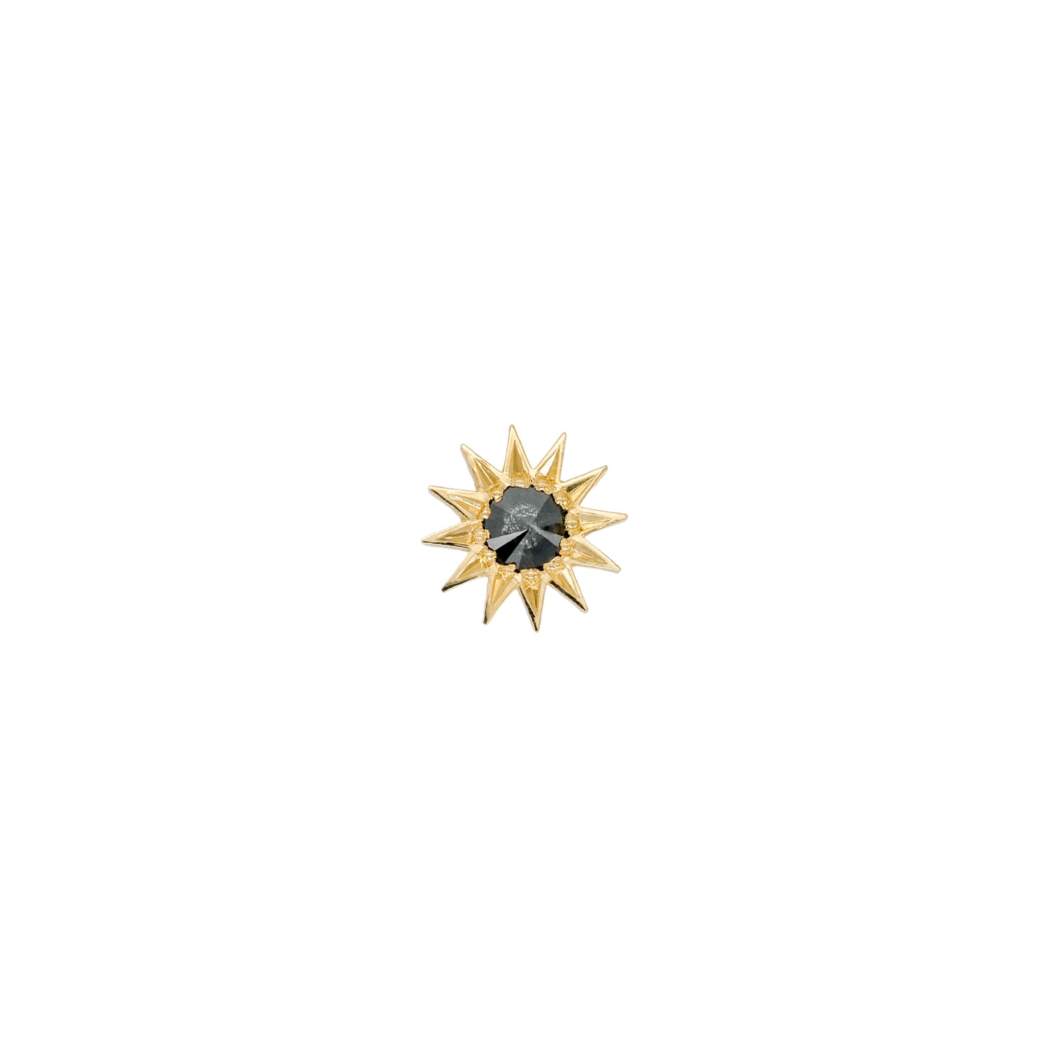 Petite Inverted Spur Stud - Diamond