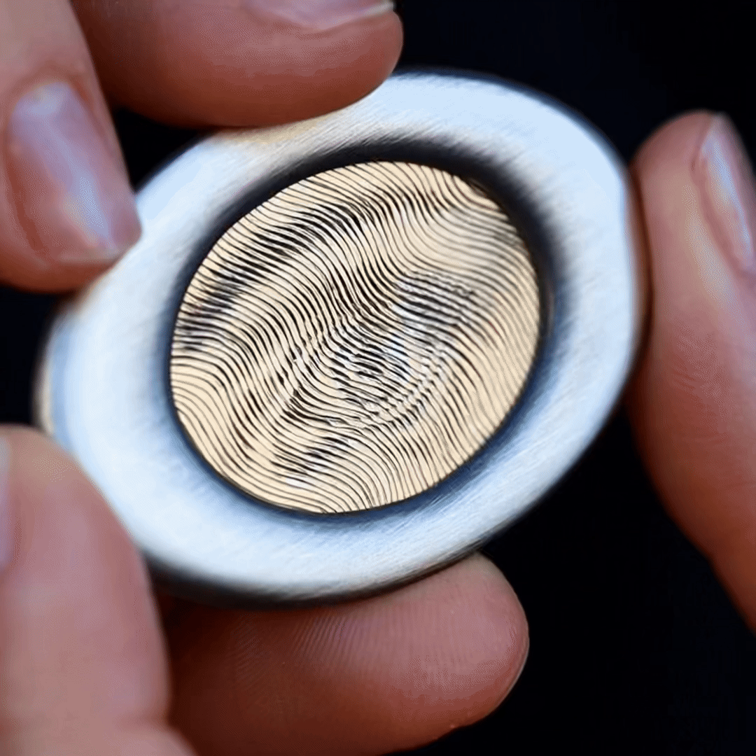 Psychedelic Lover's Eye Brooch