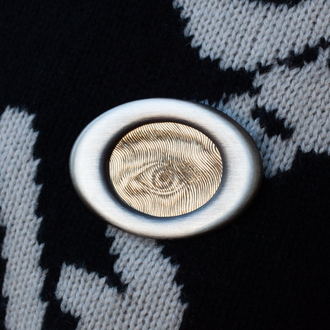 Psychedelic Lover's Eye Brooch