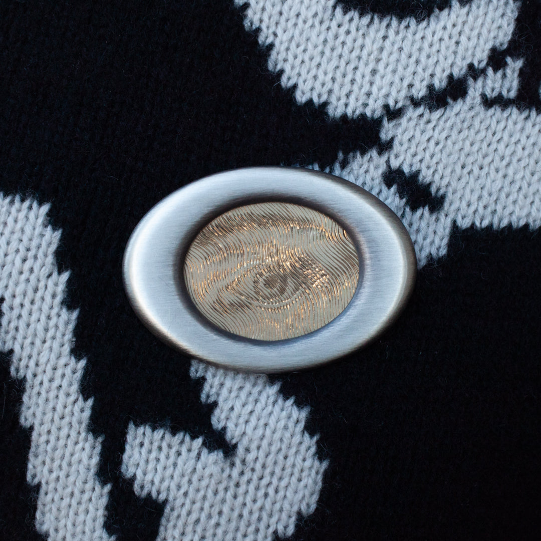 Psychedelic Lover's Eye Brooch