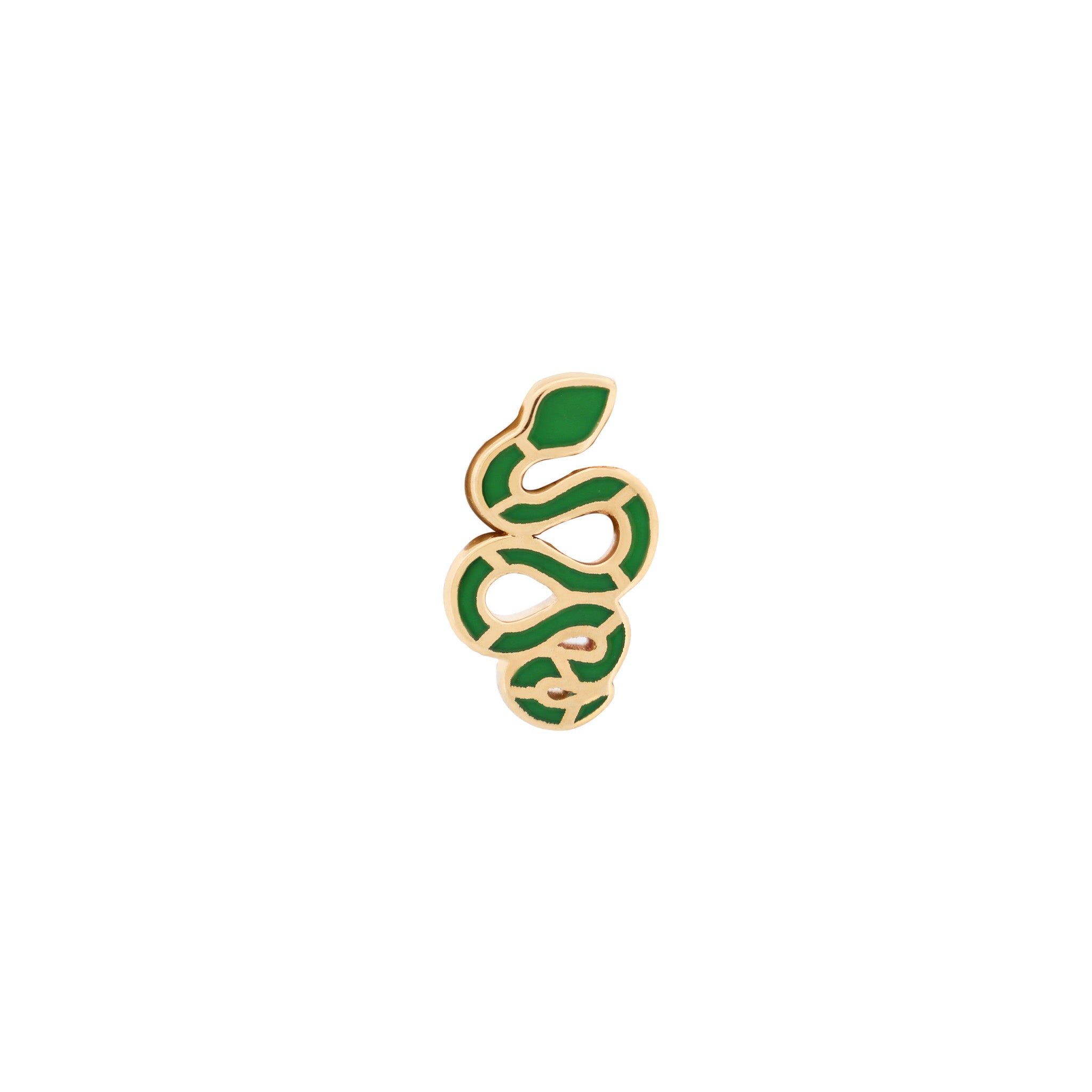 Color Snake Stud