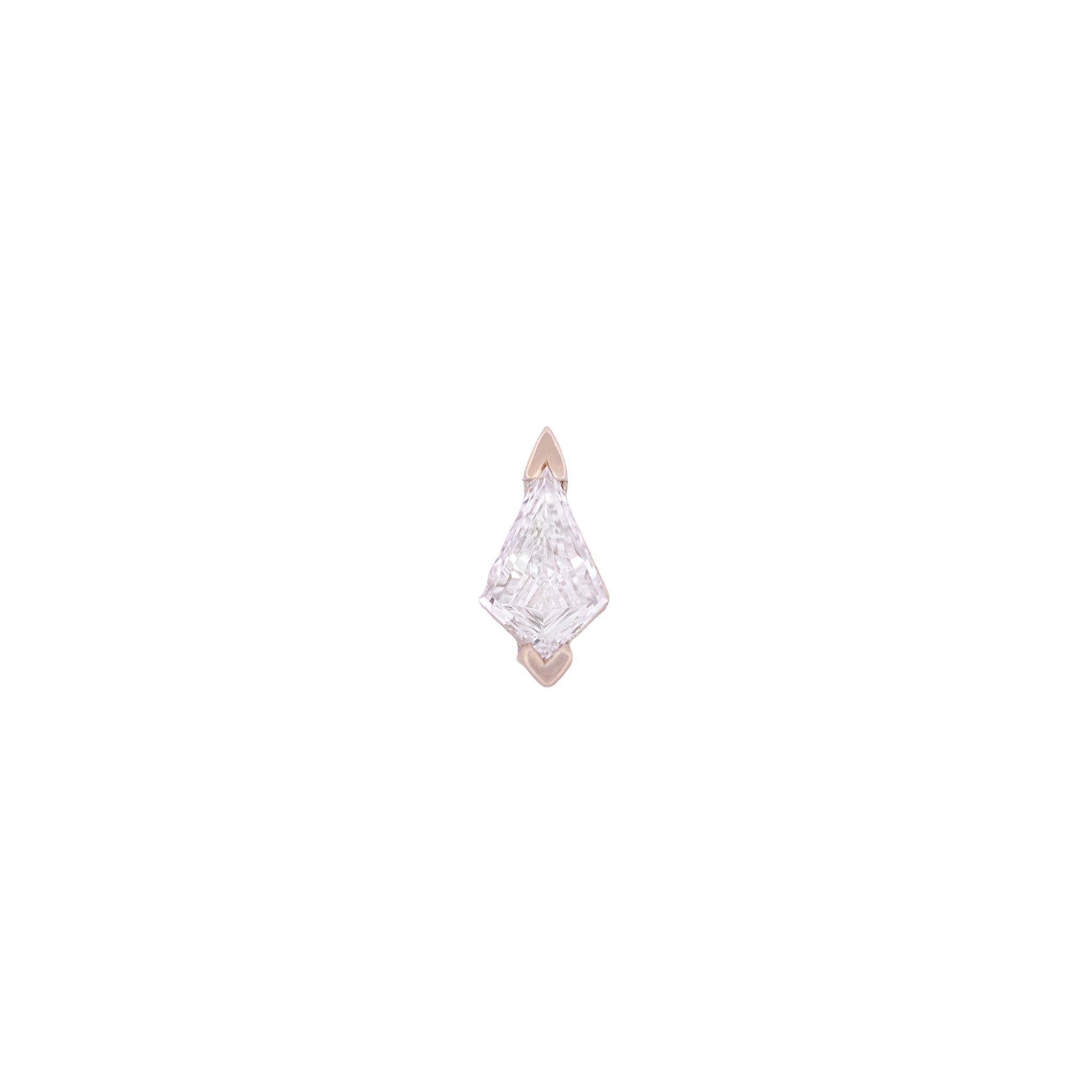 Petite Kite Stud - Diamond