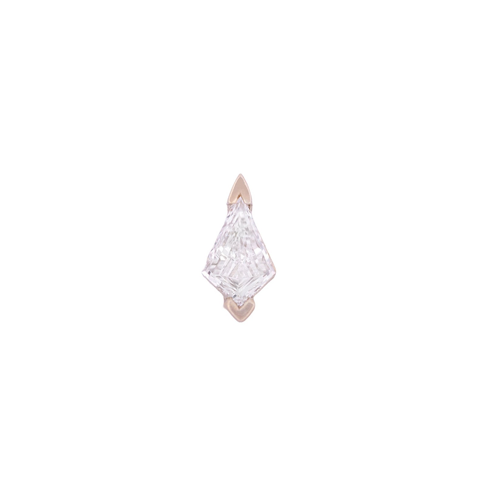 Classic Kite Stud - Diamond