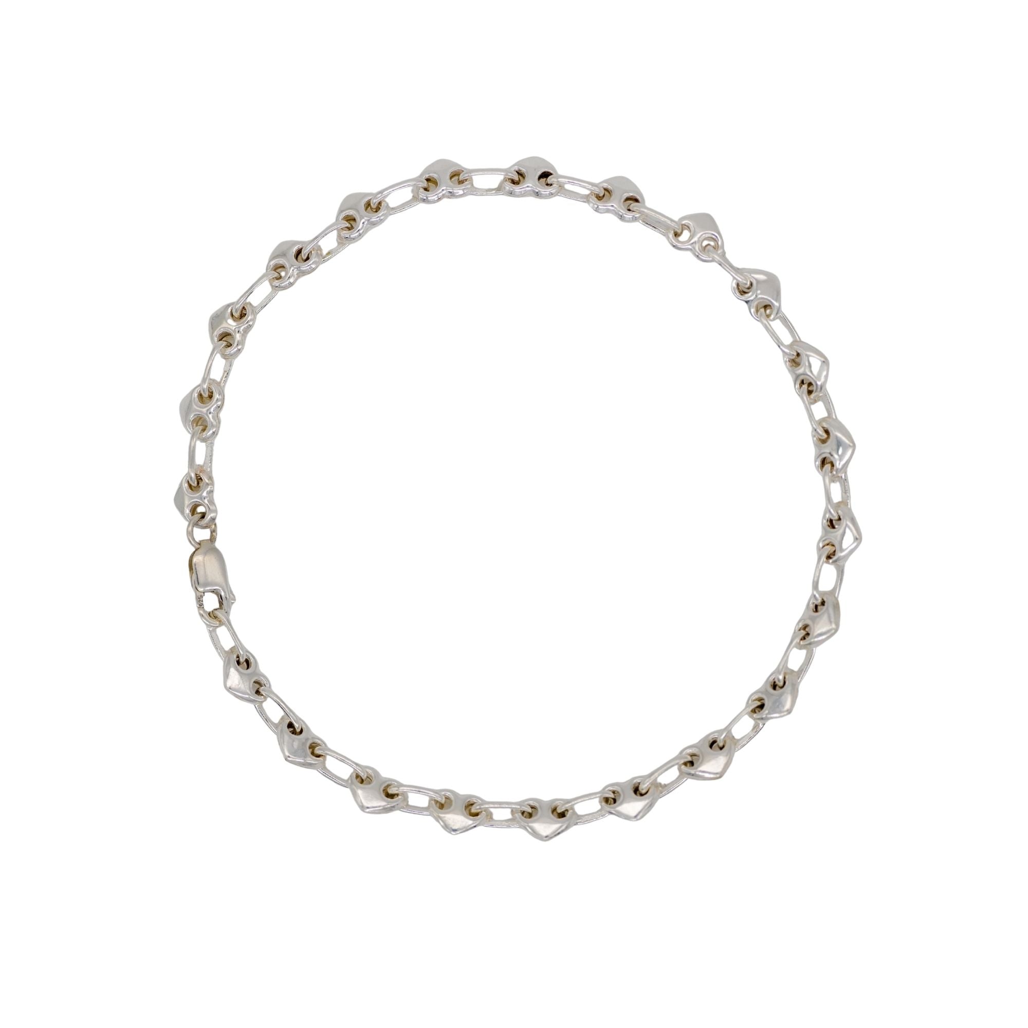 Puffed Heart Bracelet (S)