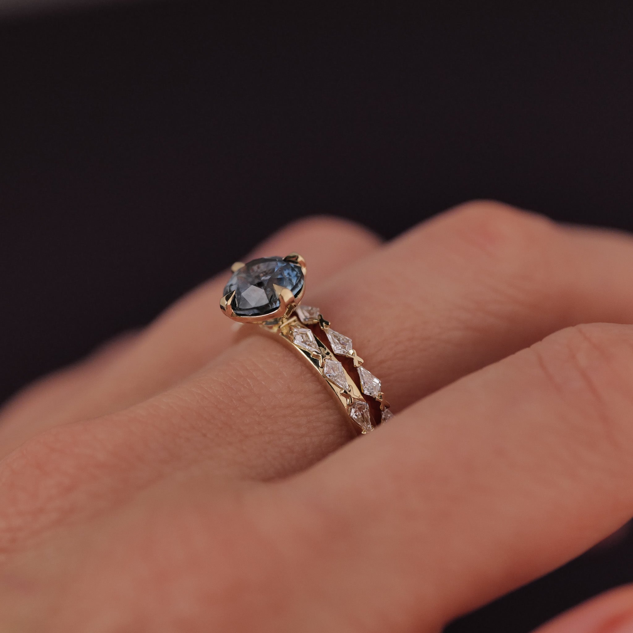 Classic Theia Ring - Sky Blue Sapphire (1.61ct)