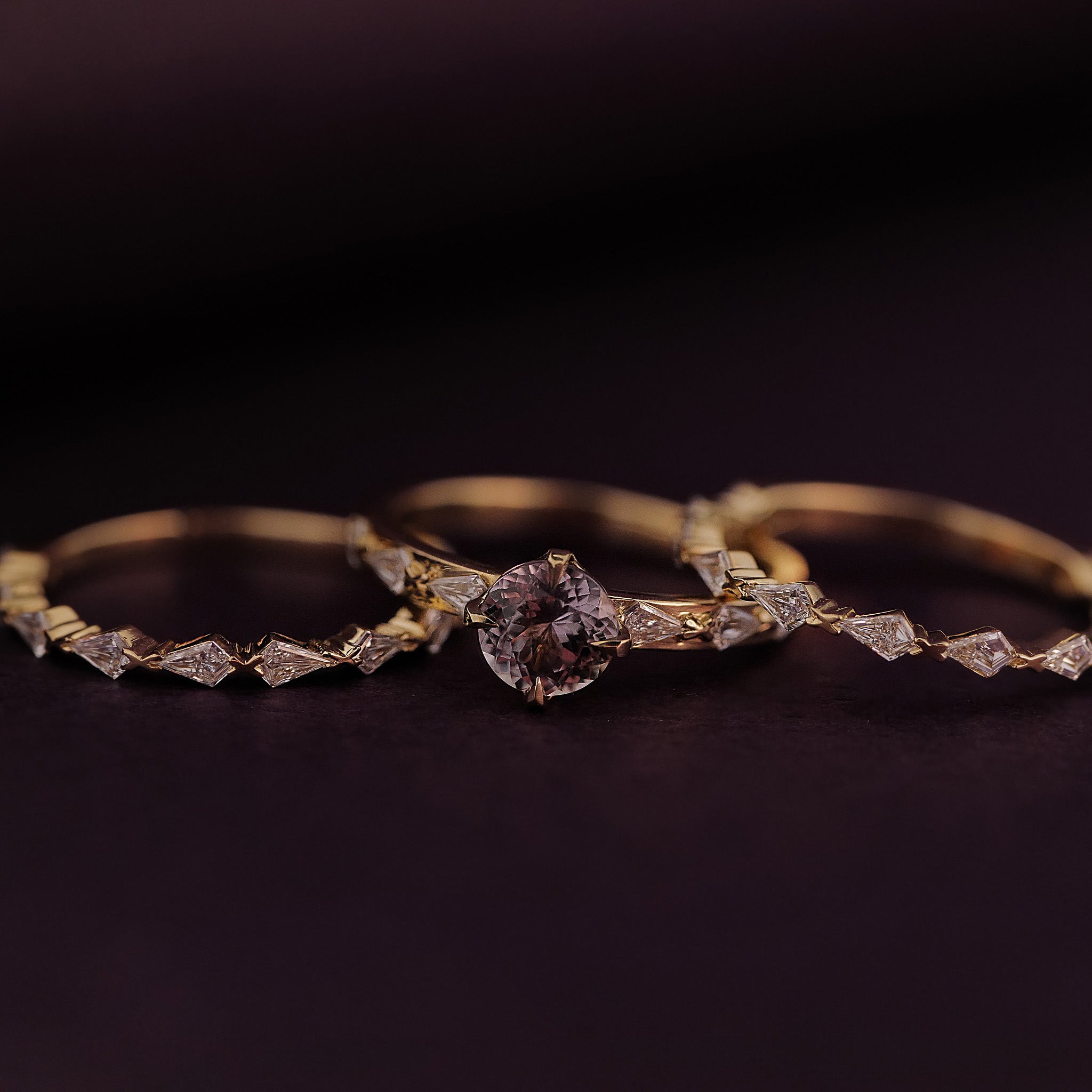 Classic Theia Ring - Pink Dusk Sapphire (1.10ct)
