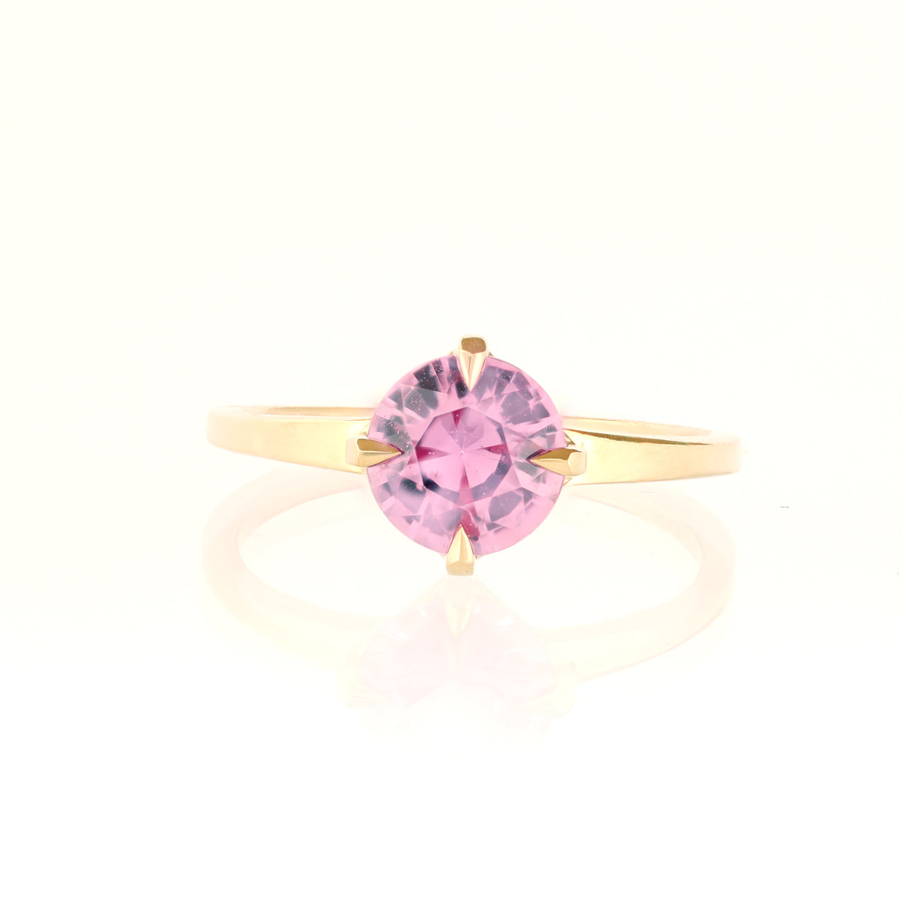 Classic Penelope Ring - Bubblegum Pink Sapphire (1.44ct)