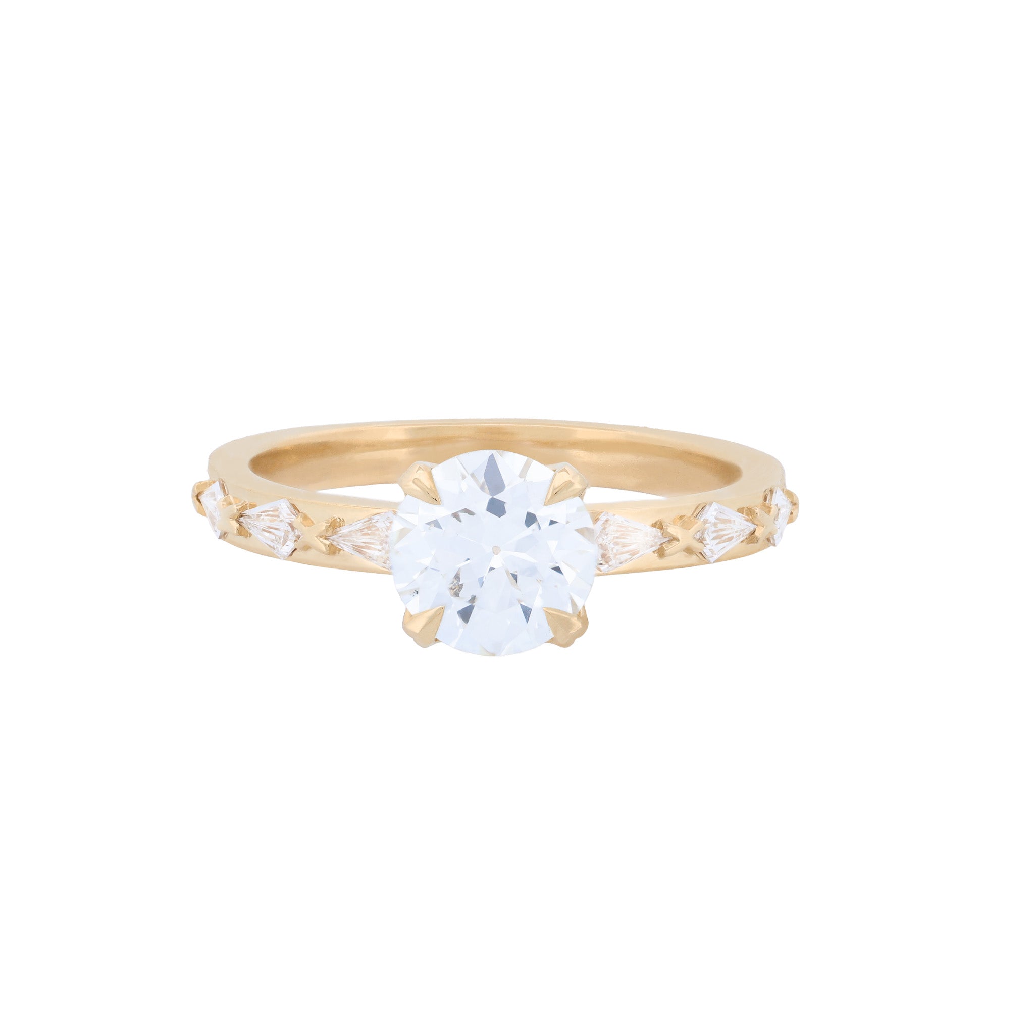 Classic Theia Ring - Transitional Cut Diamond (1.13ct)