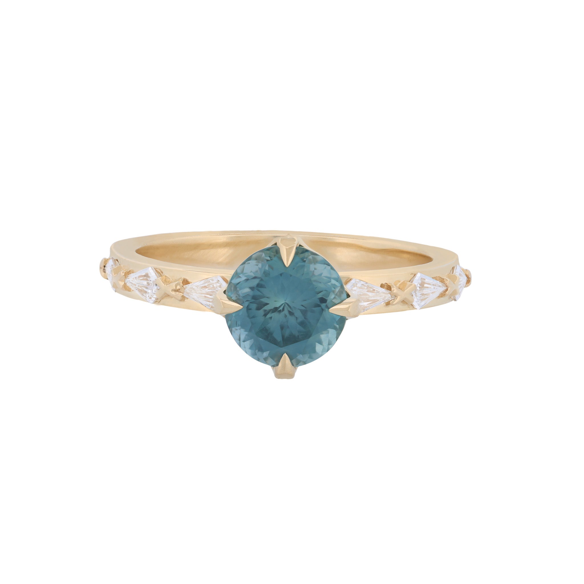 Classic Theia Ring - Sky Blue Sapphire (1.61ct)