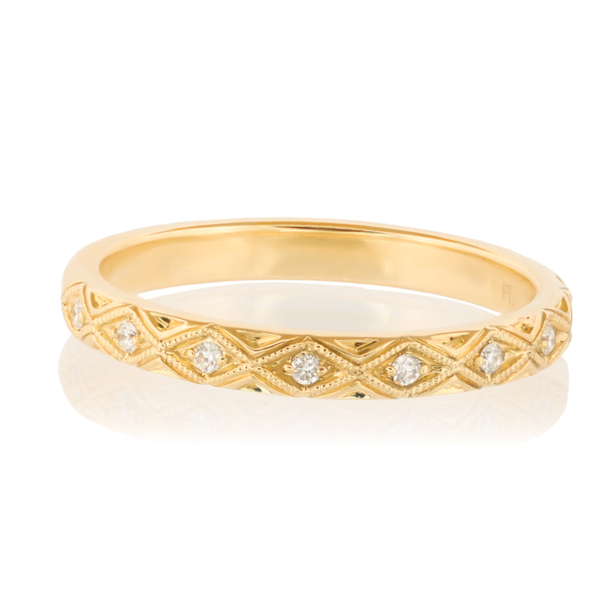 Serpentra Ring - Round Diamond