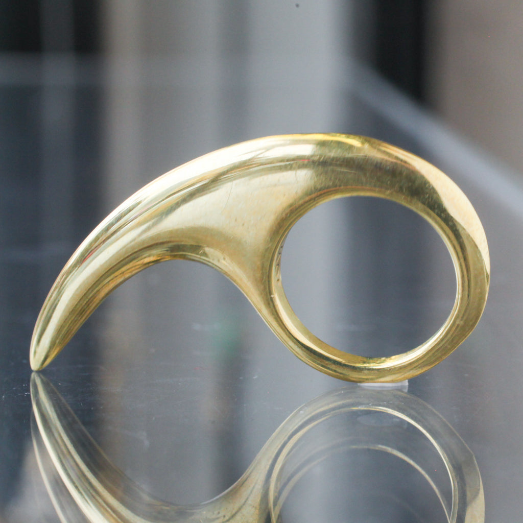 Bronze Slice Ring