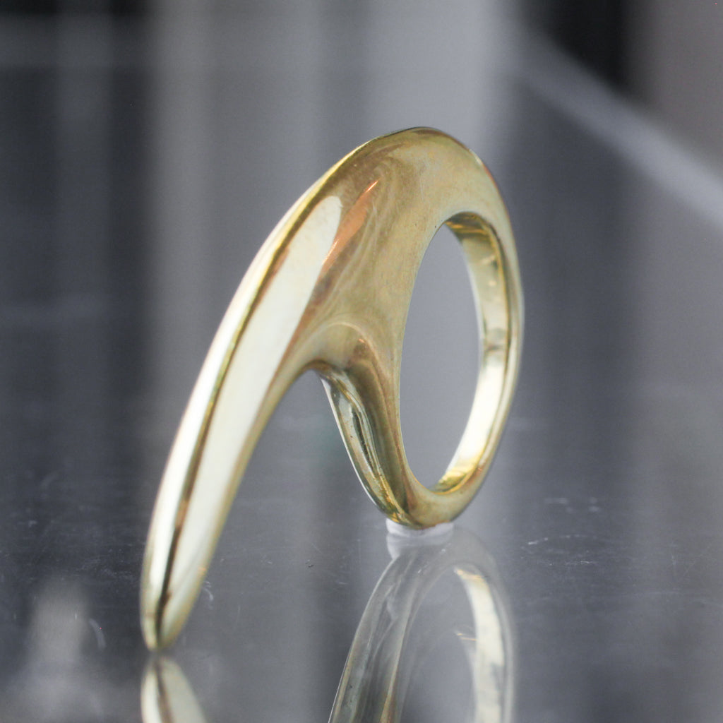 Bronze Slice Ring