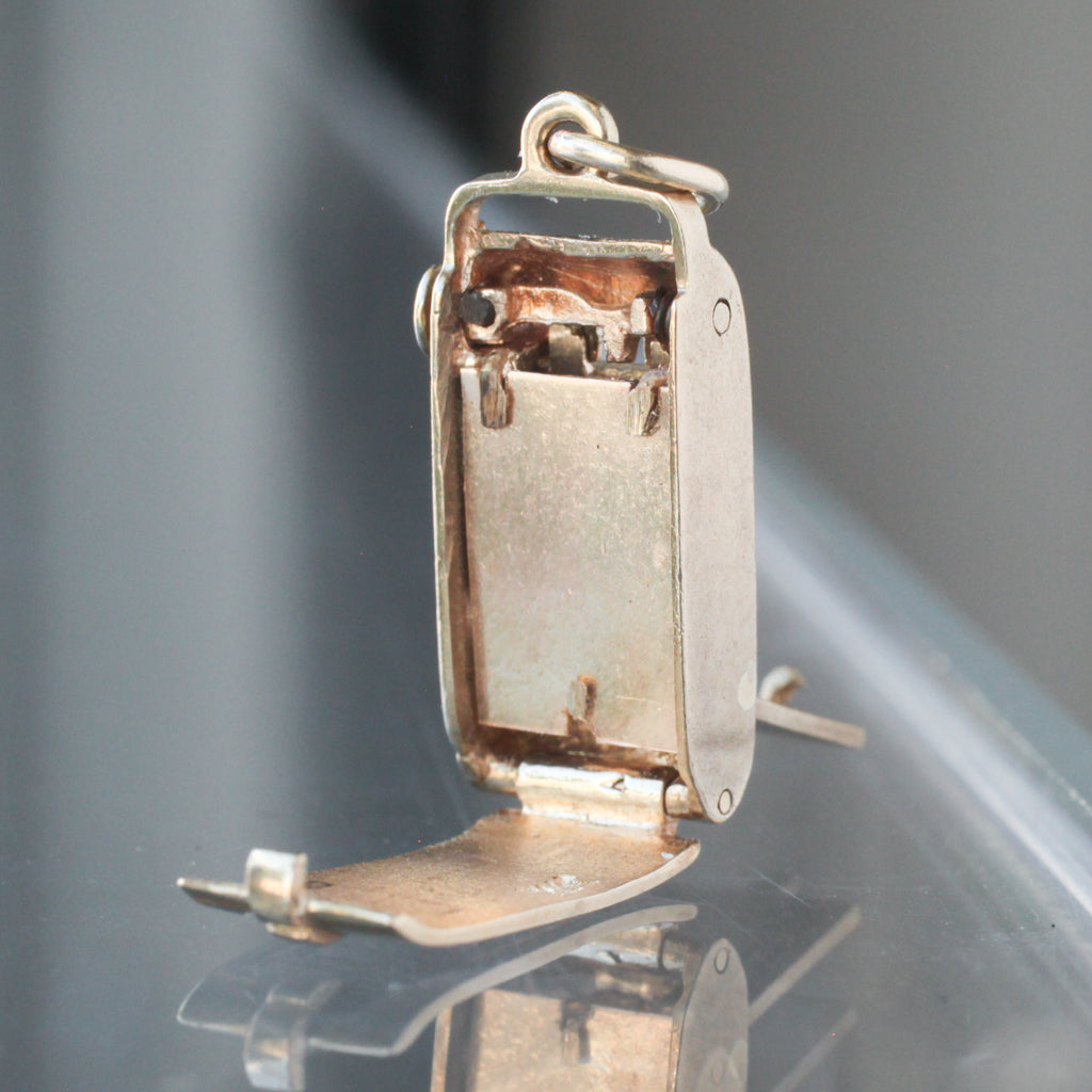 Vintage Articulated Folding Camera Charm