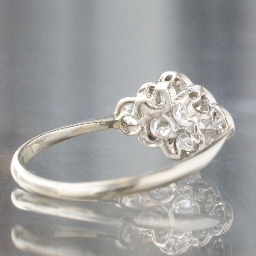 Antique Diamond Cloud Ring