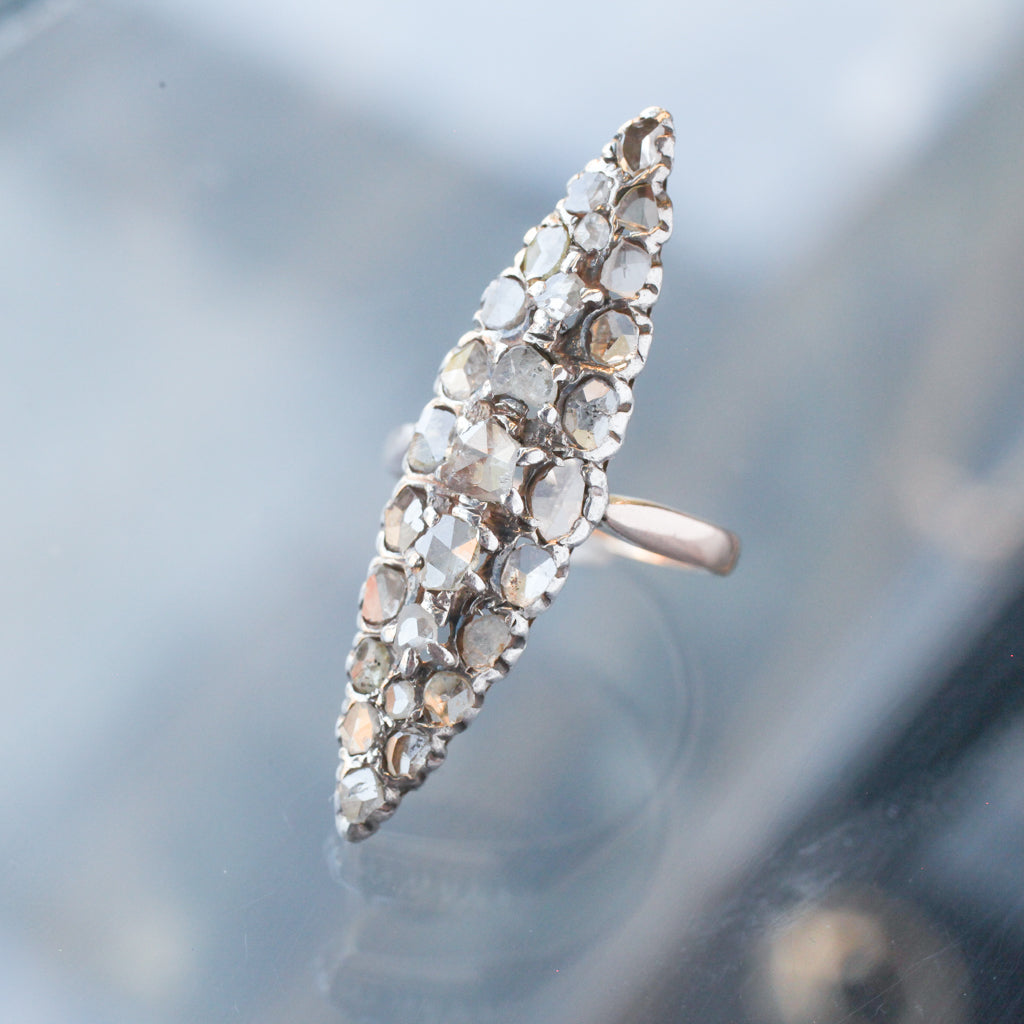 Navette Ring - 19th Century Diamond (Vintage)