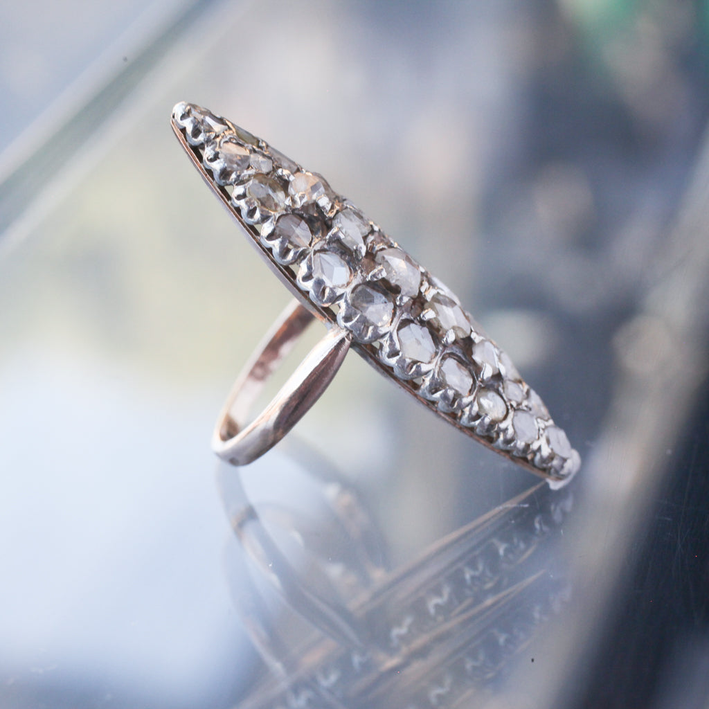 Navette Ring - 19th Century Diamond (Vintage)