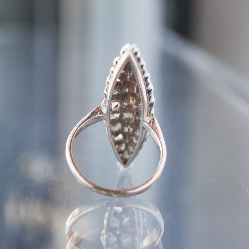 Navette Ring - 19th Century Diamond (Vintage)