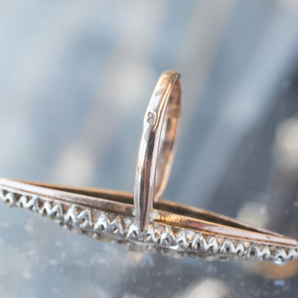 Navette Ring - 19th Century Diamond (Vintage)