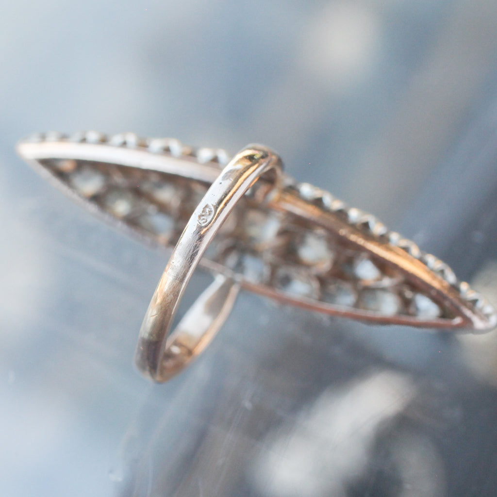 Navette Ring - 19th Century Diamond (Vintage)