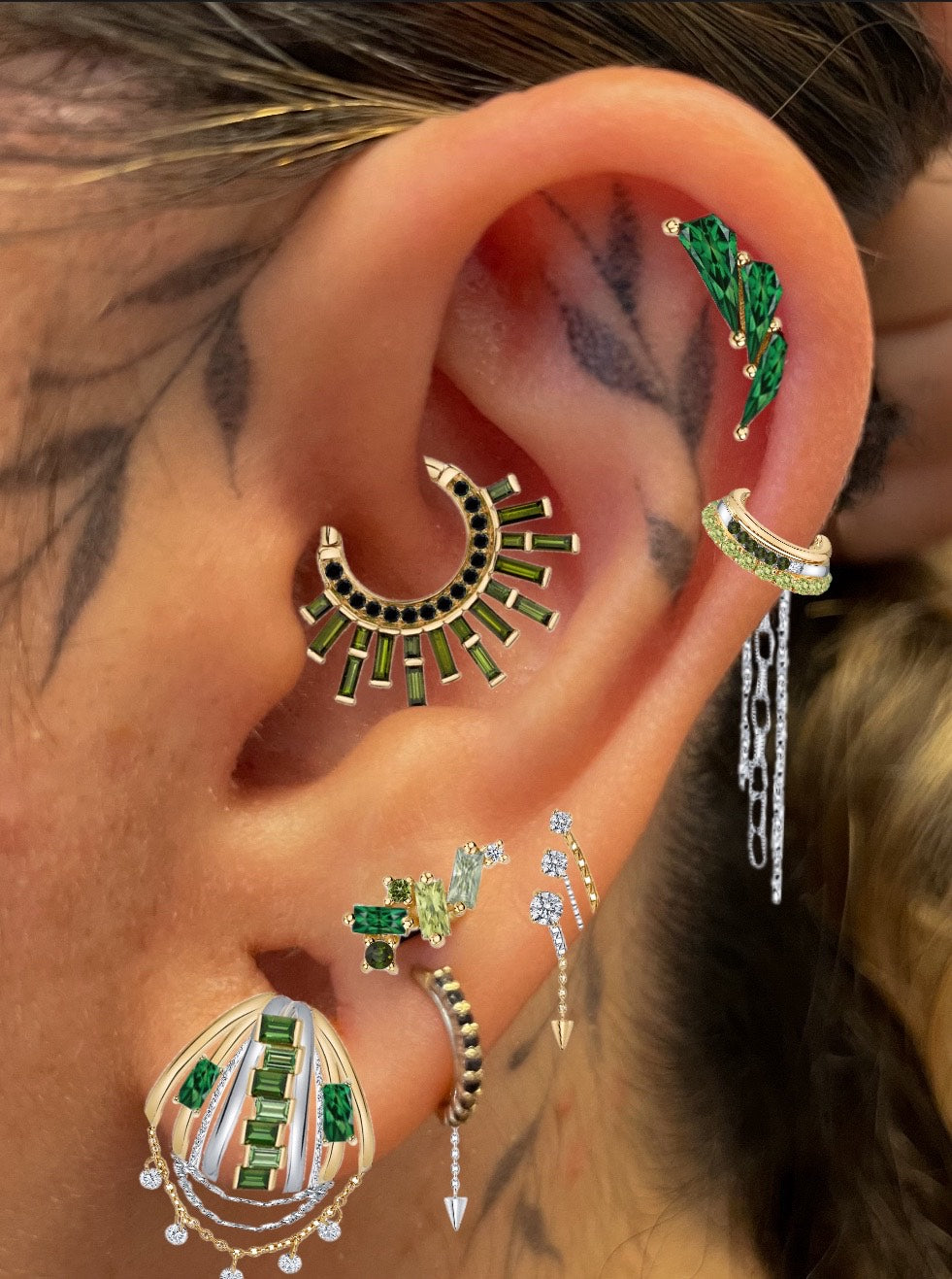 Virtual Piercing Styling