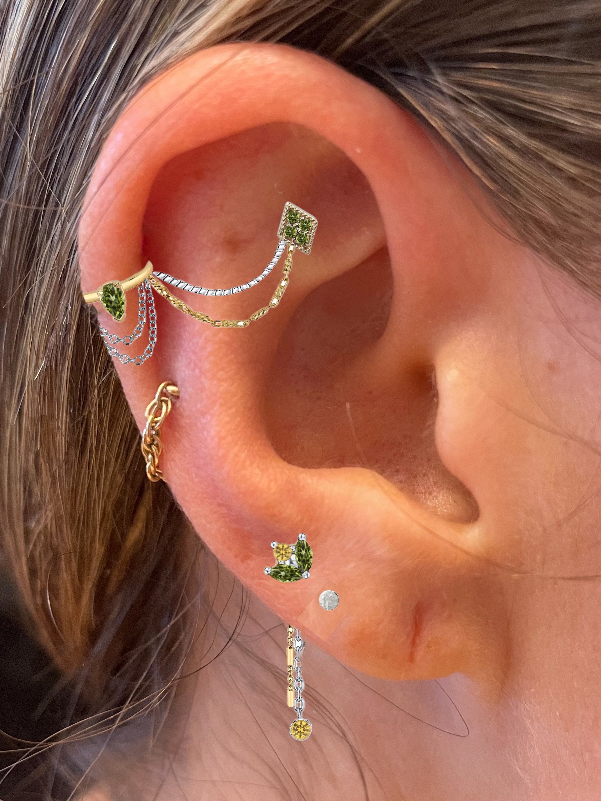 Virtual Piercing Styling