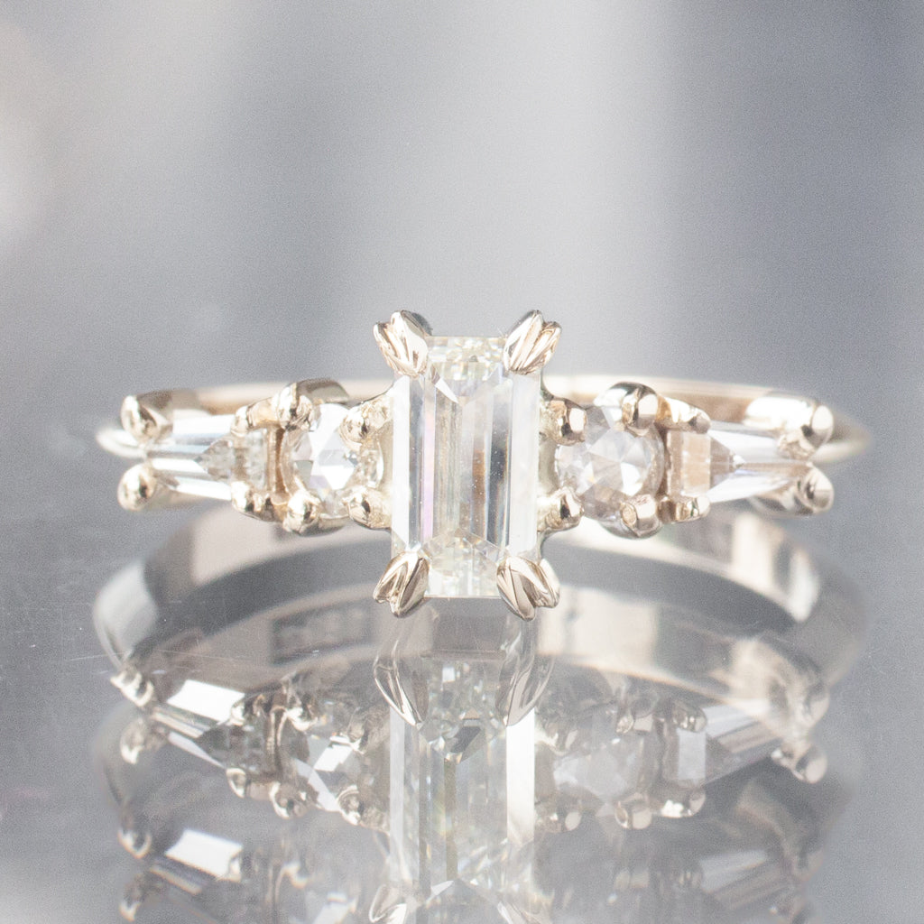 White Diamond Isolde Ring