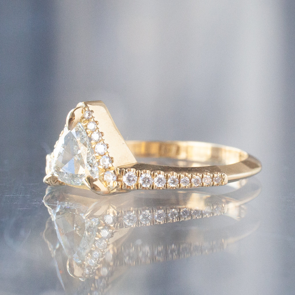 Trillion Diamond Theodora Ring